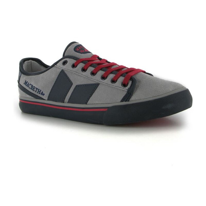 MacBeth James Suede pánské Skate Shoes Grey/Midnight