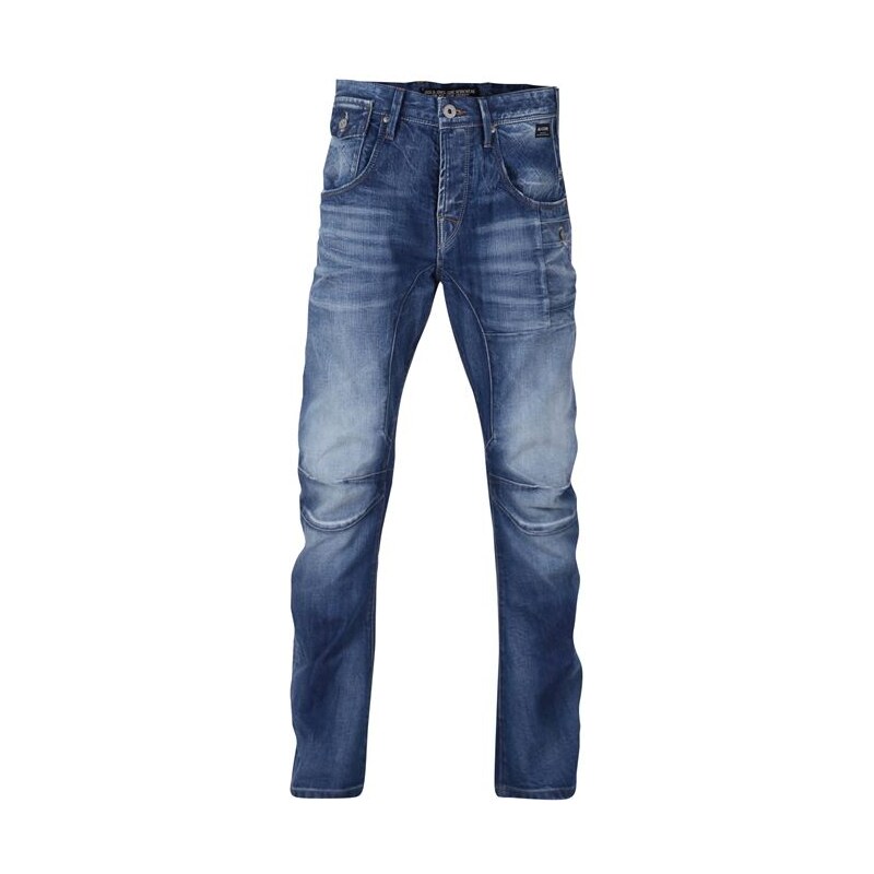 Jack and Jones Osak JJ740 Straight pánské Jeans Light Denim