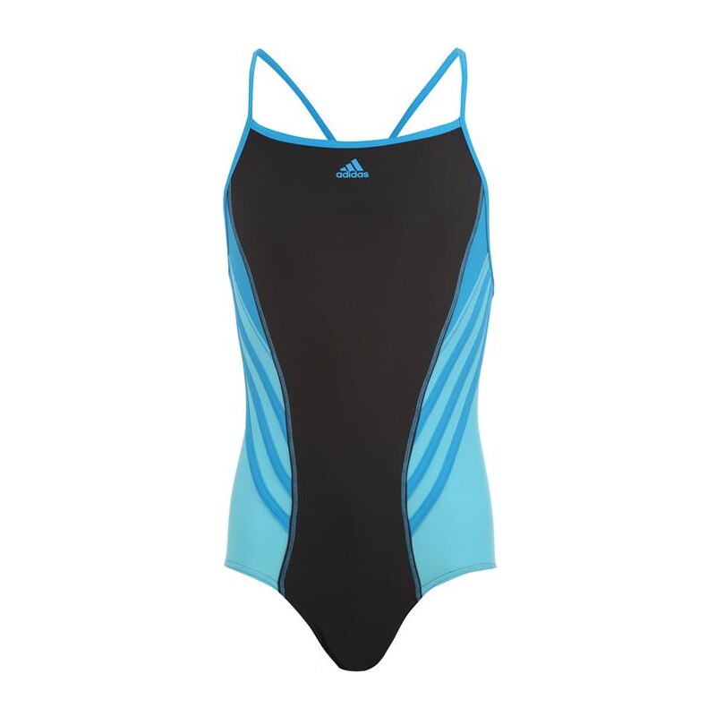 adidas Infinitex Authentic Swimsuit dětskés Blk/ Solar Blue