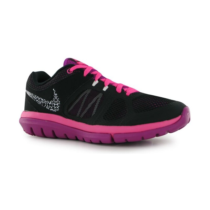 boty Nike Flex Run 2014 dámské Running Shoes Black/Pink 6 (40)