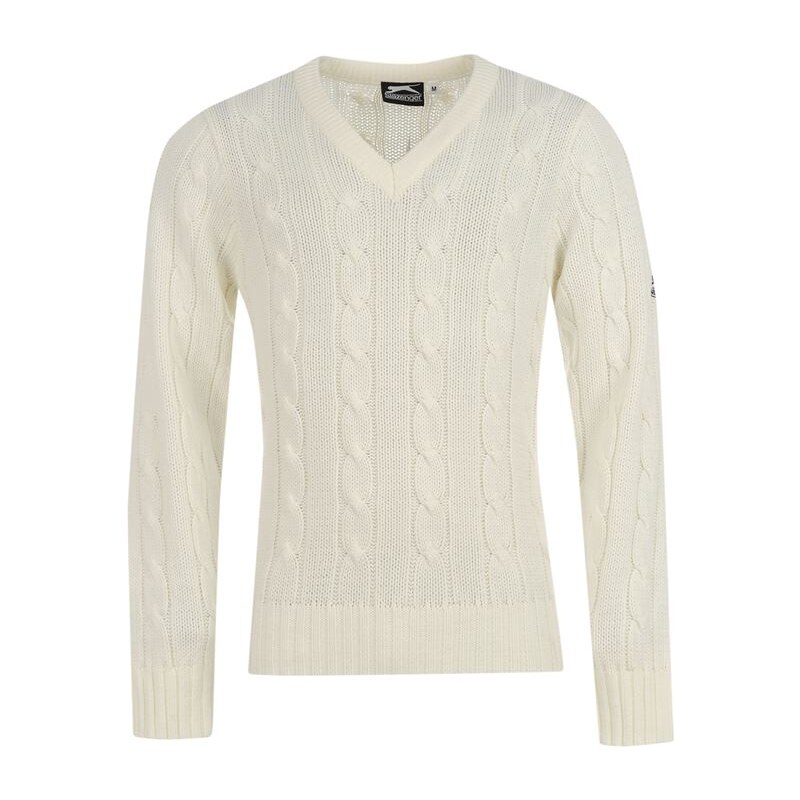 Slazenger Classic Sweater pánské White