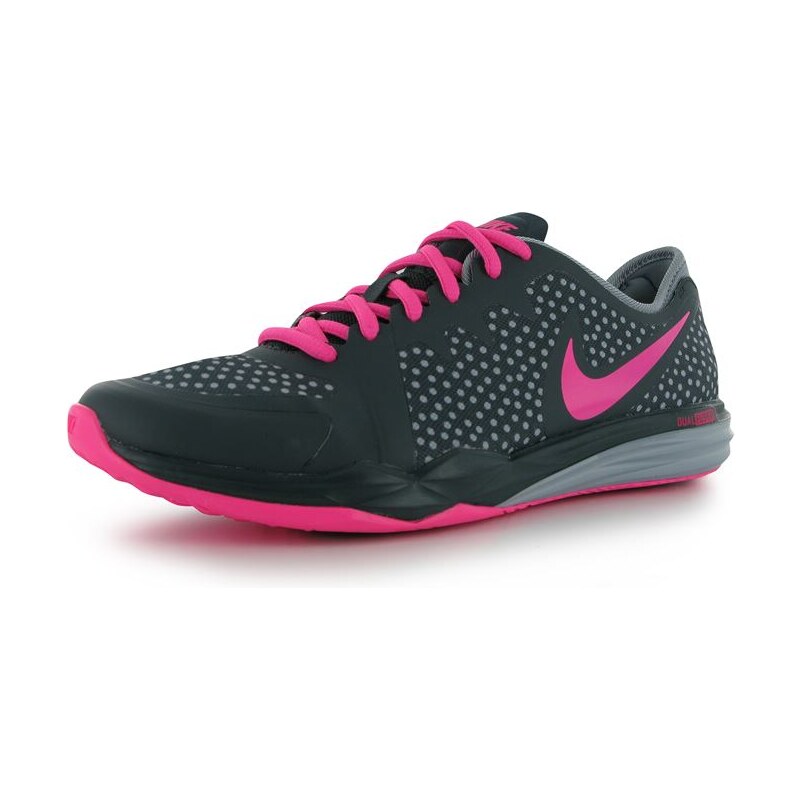 boty Nike Dual Fusion Print dámské Charcoal/Pink