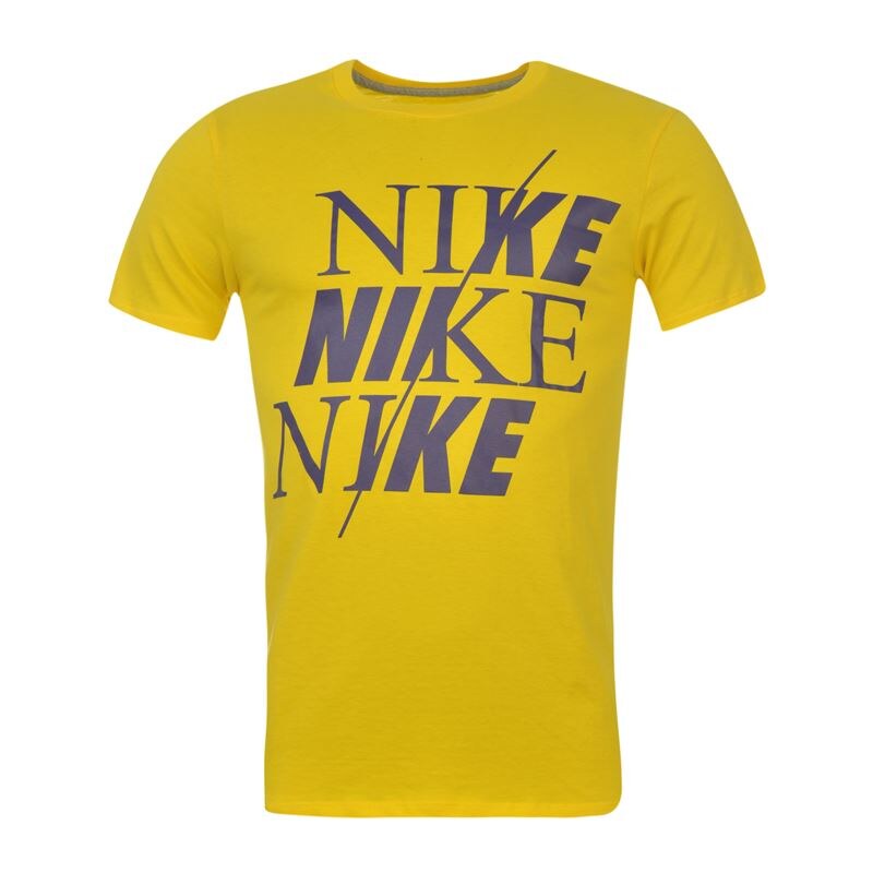 Triko pánské Nike QTT Split Yellow