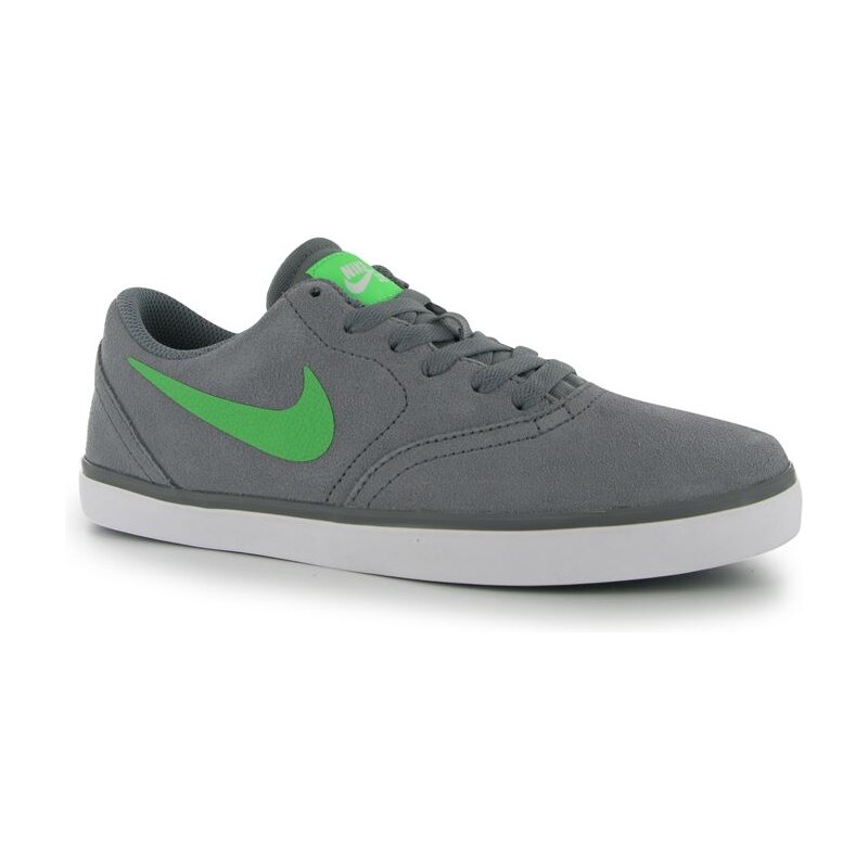 boty Nike SB Check pánské Skate Shoes Grey/Green