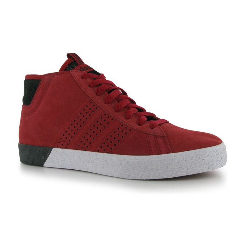 boty adidas Daily Ultra Mid Suede pánské Red/Blk/Wht