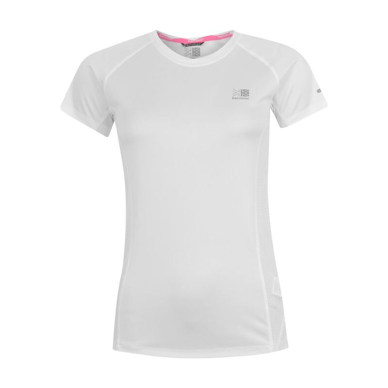 Triko Karrimor Short Sleeve Run T Shirt dámské White