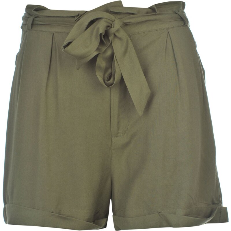 Rock and Rags by Firetrap Paperbag Shorts Khaki XS