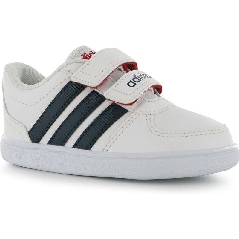 adidas Hoops infants Trainers White/Navy