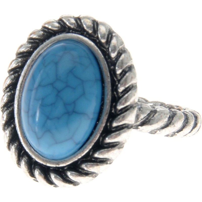 USC Gemstone Ring Blue/Silver M