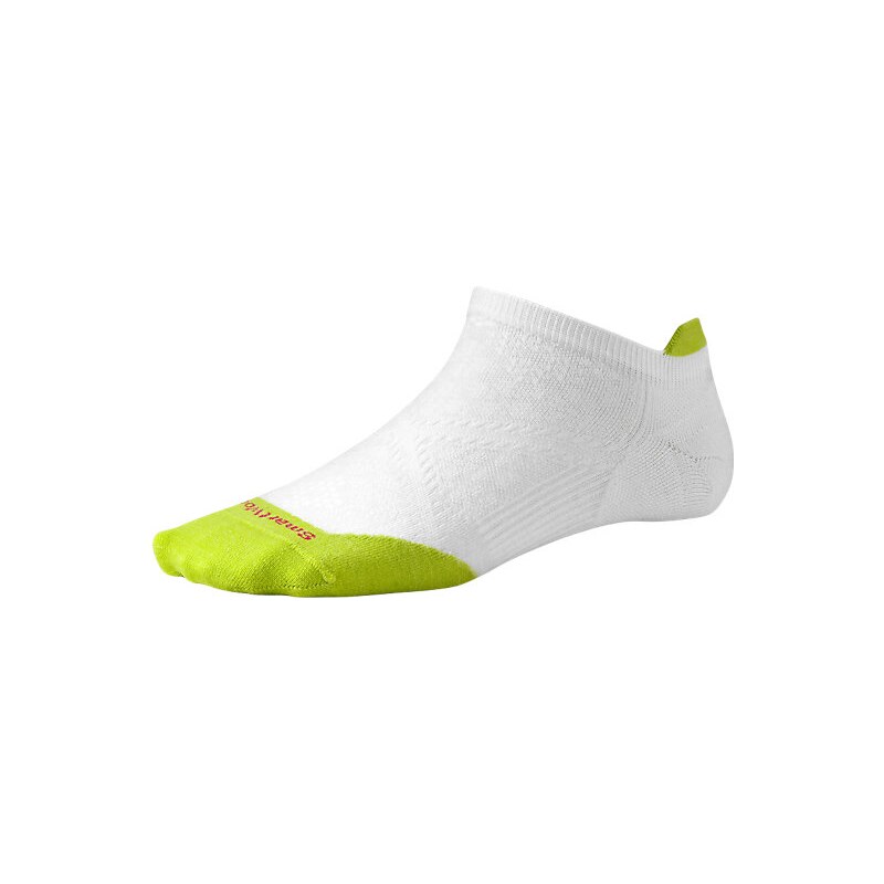Ponožky dámské Smartwool PhD Run Ultra Light Micro White/SmartWool Green