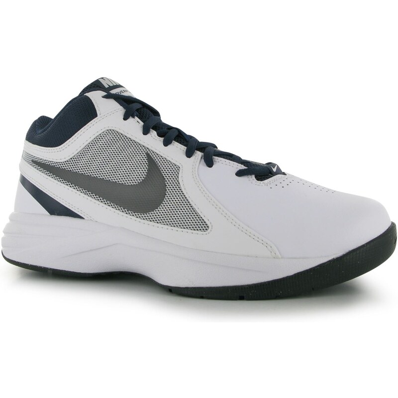 basketbalové boty Nike Overplay VIII pánské White/Grey/Navy
