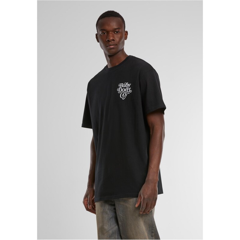 Mister Tee Pánské tričko Baby Don´t Cry Oversize černé