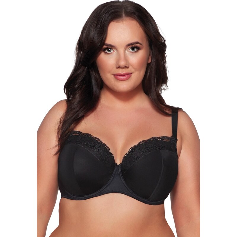AVA LINGERIE Dámská podprsenka Ava 2112 s krajkou Bílá 96553763
