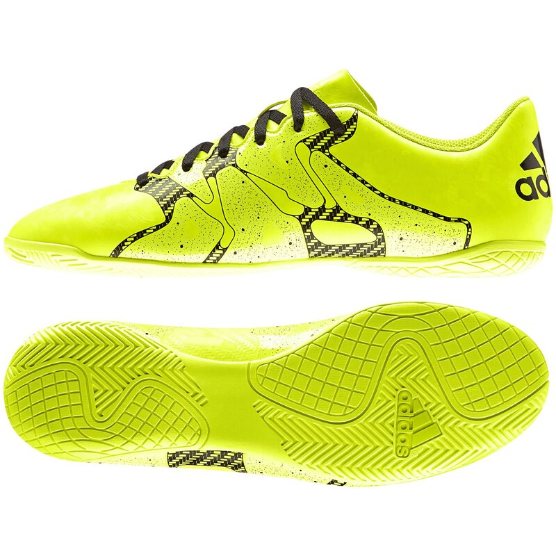 Fotbalové sálovky adidas X 15.4 IC Solar Yellow