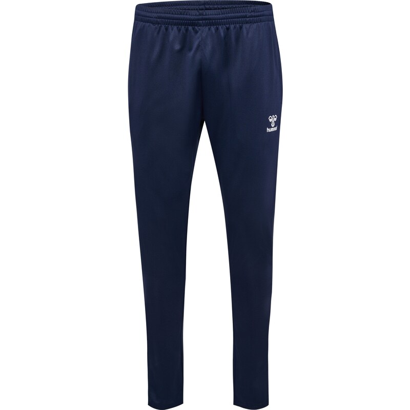 Hummel Sportovní kalhoty Essential marine modrá / bílá