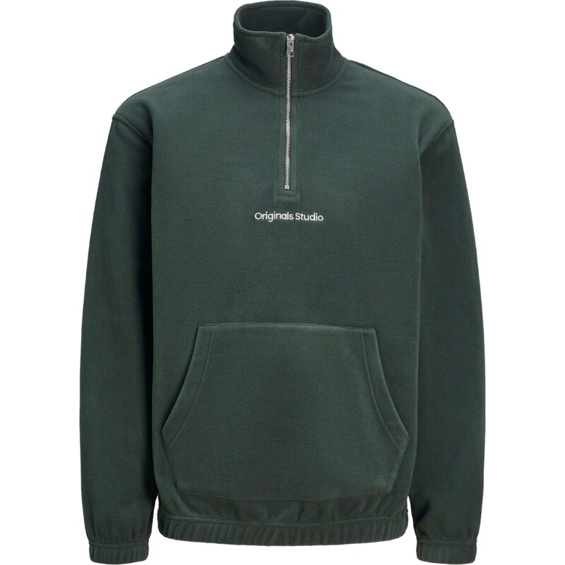 JACK & JONES Svetr JORVesterbro jedle / bílá