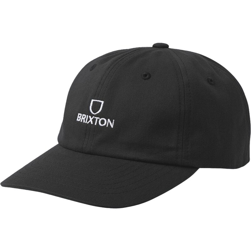 Brixton Kšiltovka ALPHA černá / bílá 96582085