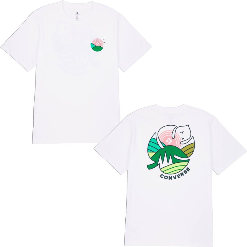 Converse high summer outdoor tee WHT