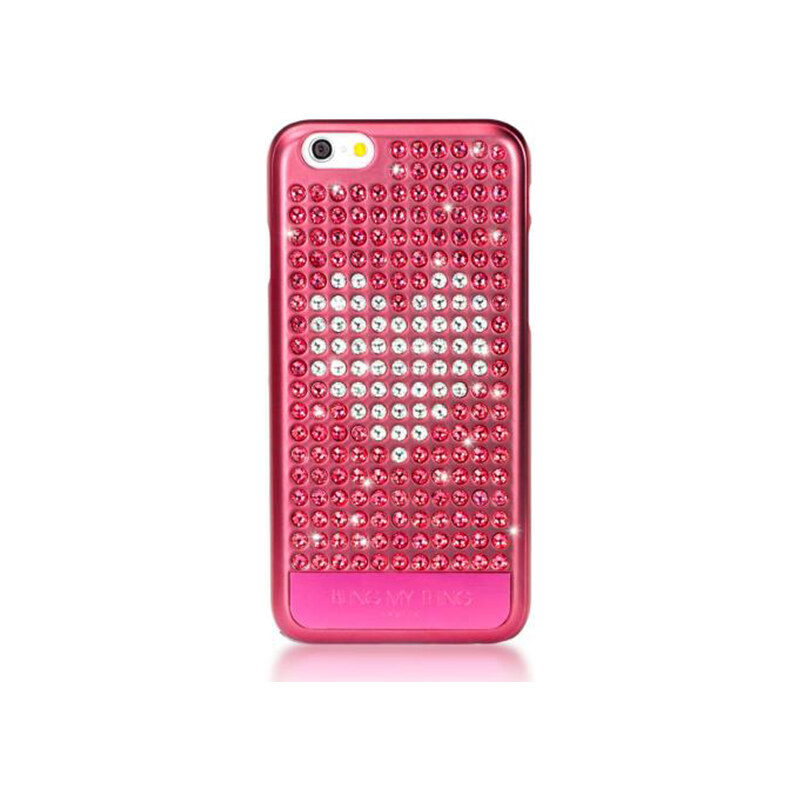 BLING MY THING kryt Extravaganza Crystal Heart pro Apple iPhone 6, MADE WITH SWAROVSKI® ELEMENTS