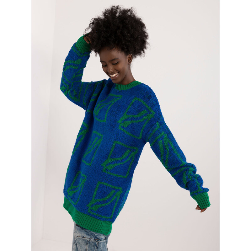 Sweter BA SW model 20301470 ciemny niebieski - FPrice