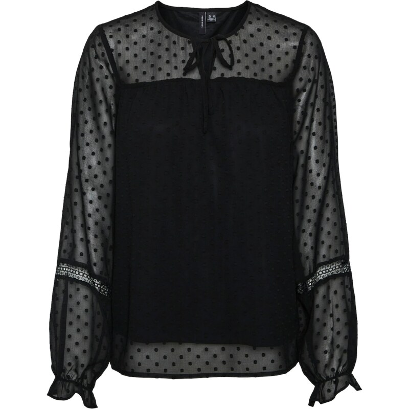 VERO MODA Halenka Leah černá