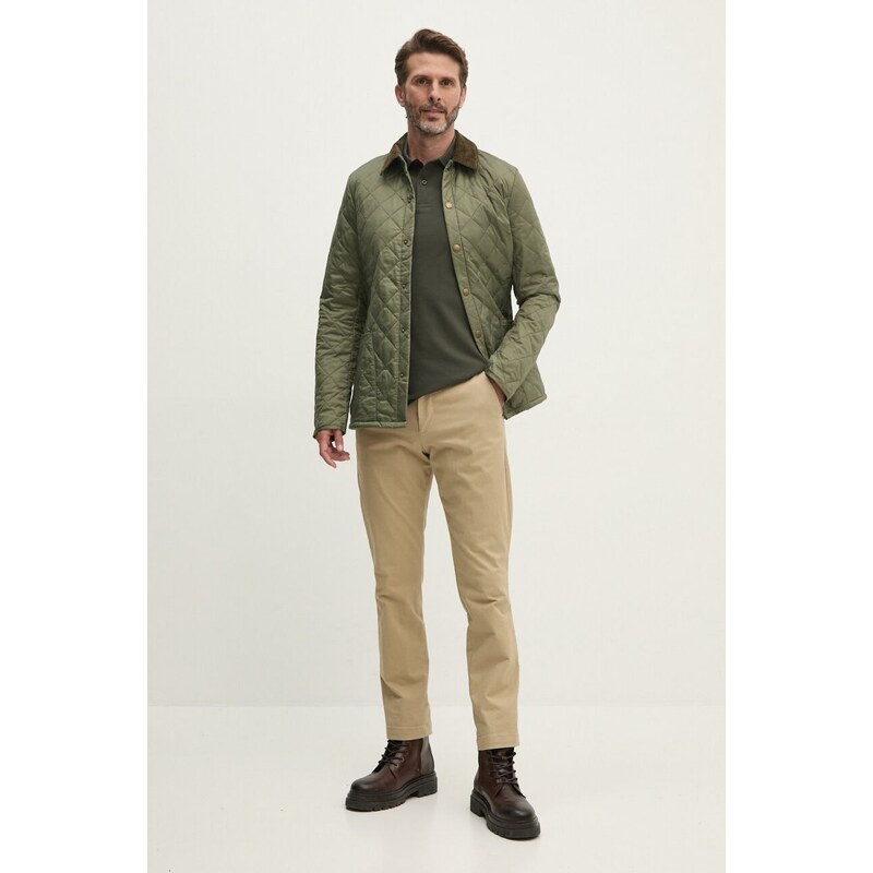 Bavlněné tričko s dlouhým rukávem Barbour