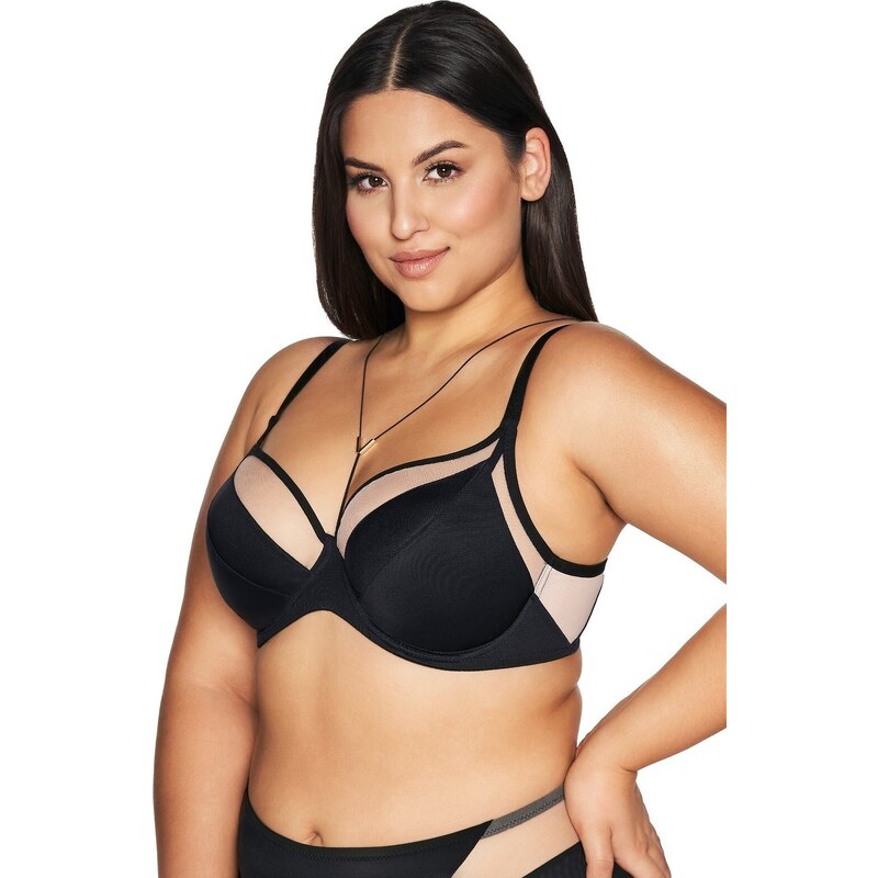 AVA LINGERIE Černá podprsenka Ava 2136 97478655