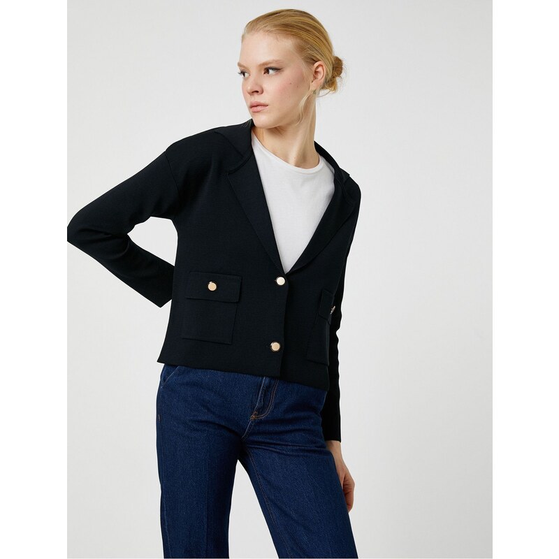 Koton Blazer Jacket Look Knitwear Cardigan 107057055