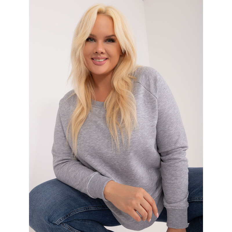 BASIC Feel Good Sweatshirt-RV-BL-6326.02X-gray