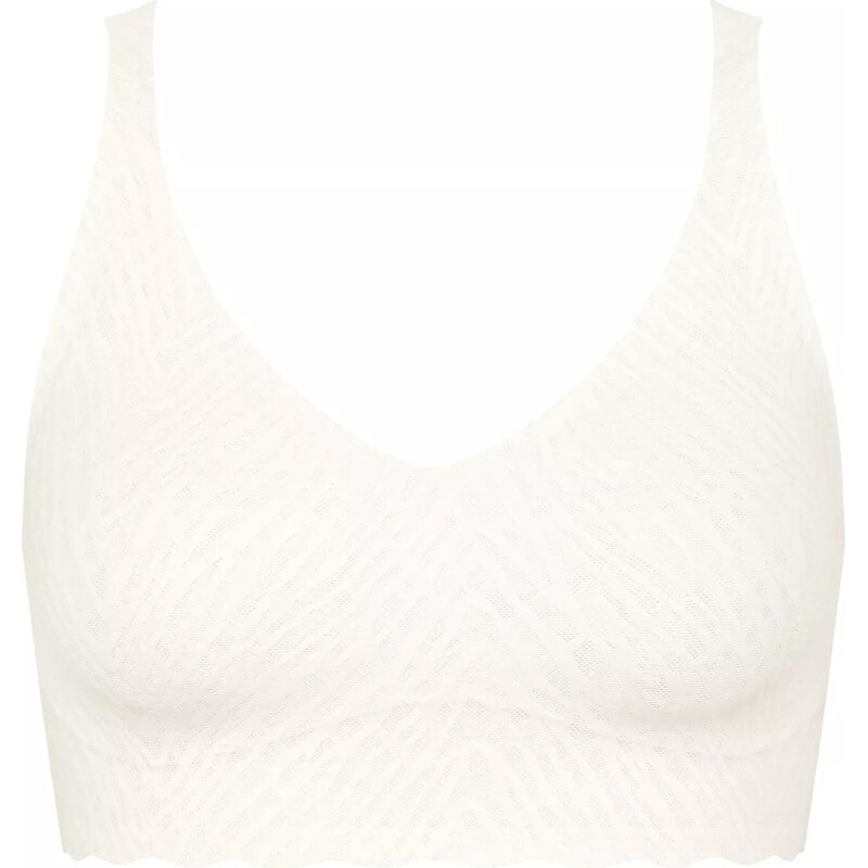 Dámská podprsenka ZERO Feel Bliss Bralette - WHITE - bílá 00GZ - 104414592