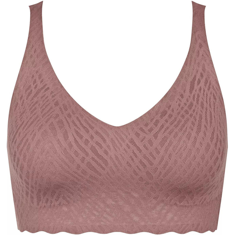 Dámská podprsenka ZERO Feel Bliss Bralette - BROWN - hnědá 1141 - 104438851
