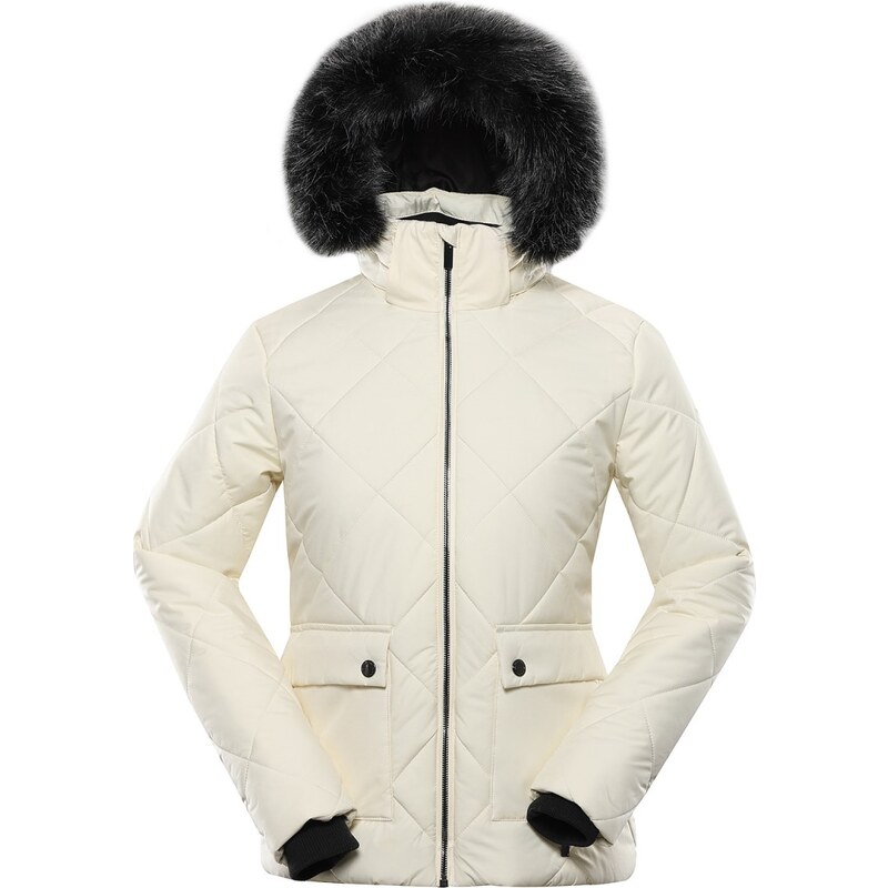Dámská zimní bunda s membránou ptx ALPINE PRO LODERA žlutá 97630628