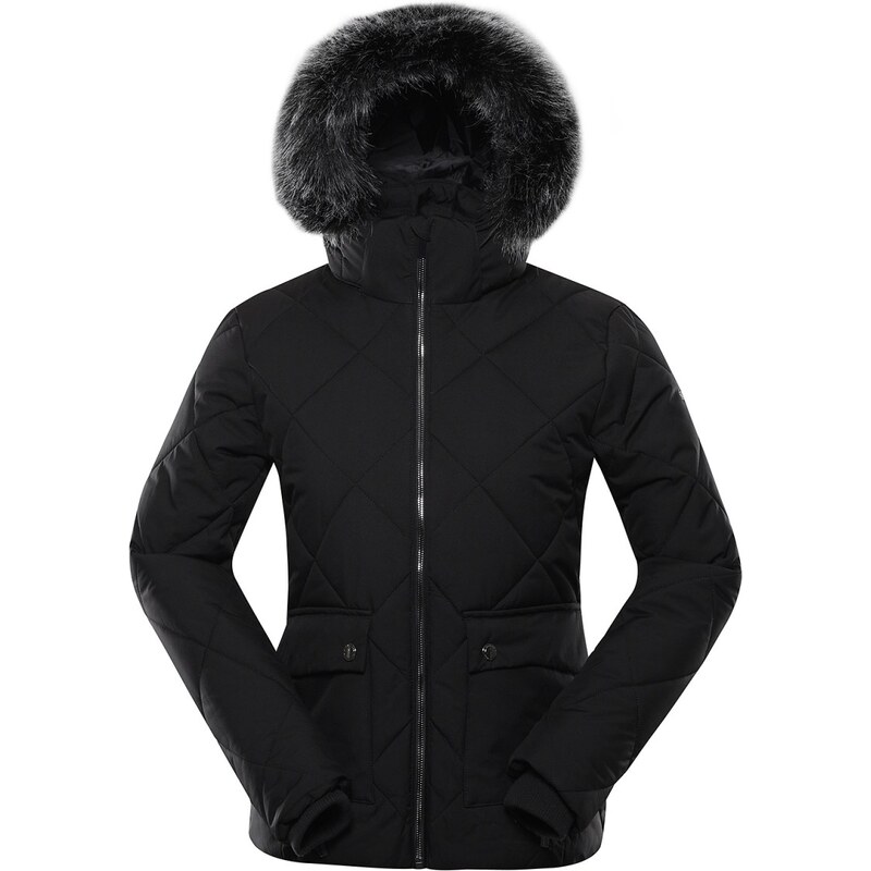 Dámská zimní bunda s membránou ptx ALPINE PRO LODERA černá 97630629