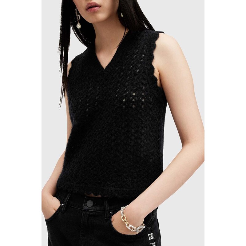 Vlněná vesta AllSaints VIVIAN TANK