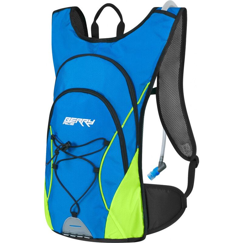 FORCE BERRY ACE PLUS 12L batoh + 2L rezervoár, modro-fluo