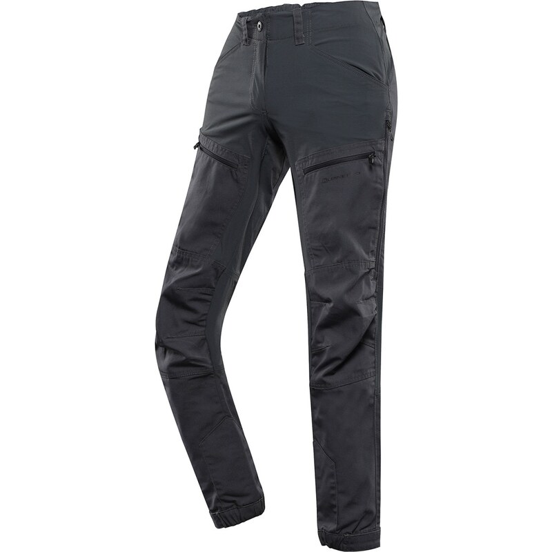 Dámské outdoorové kalhoty ALPINE PRO ZARMA šedá 97866395