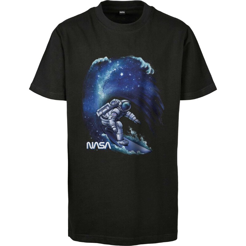 Mister Tee Tričko NASA modrá / černá / bílá