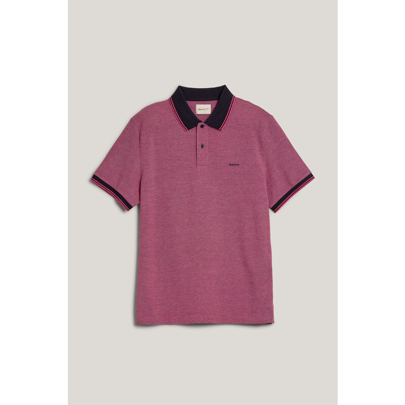 POLOKOŠILE GANT 4-COL OXFORD SS PIQUE CLEAR PINK