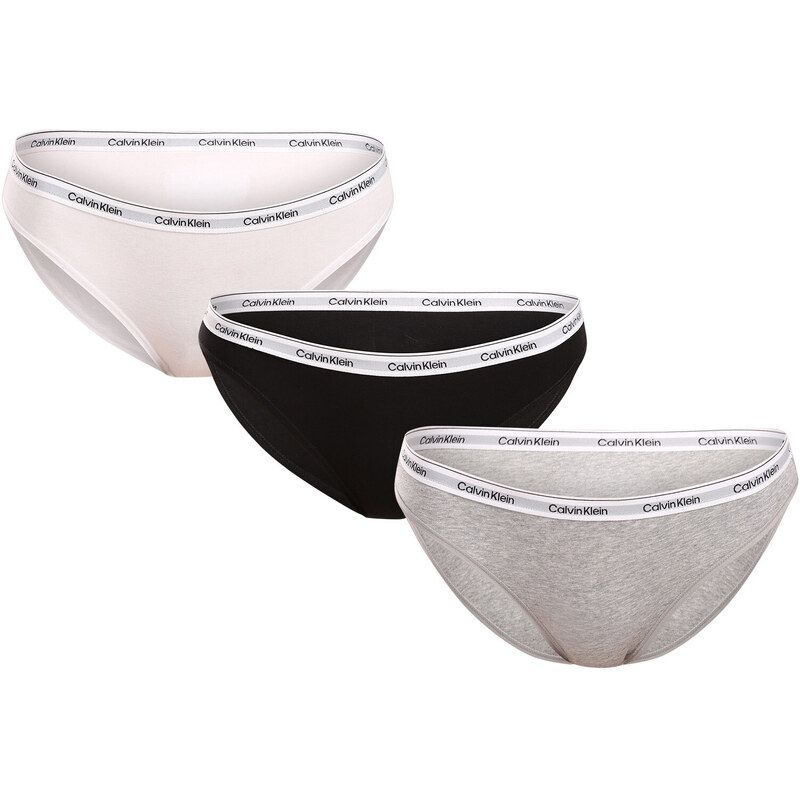 3PACK dámské kalhotky Calvin Klein vícebarevné (QD5207E-MPI) 97913501