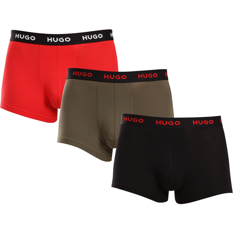 3PACK pánské boxerky HUGO vícebarevné (50517878 964)