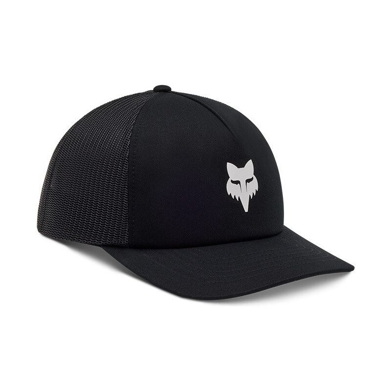 Pánská kšiltovka Fox Fox Head Trucker Hat - Black