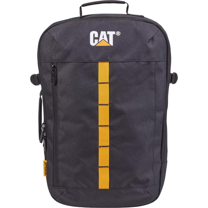 Černý pánský prostorný batoh Caterpillar Tactical Cabin Backpack