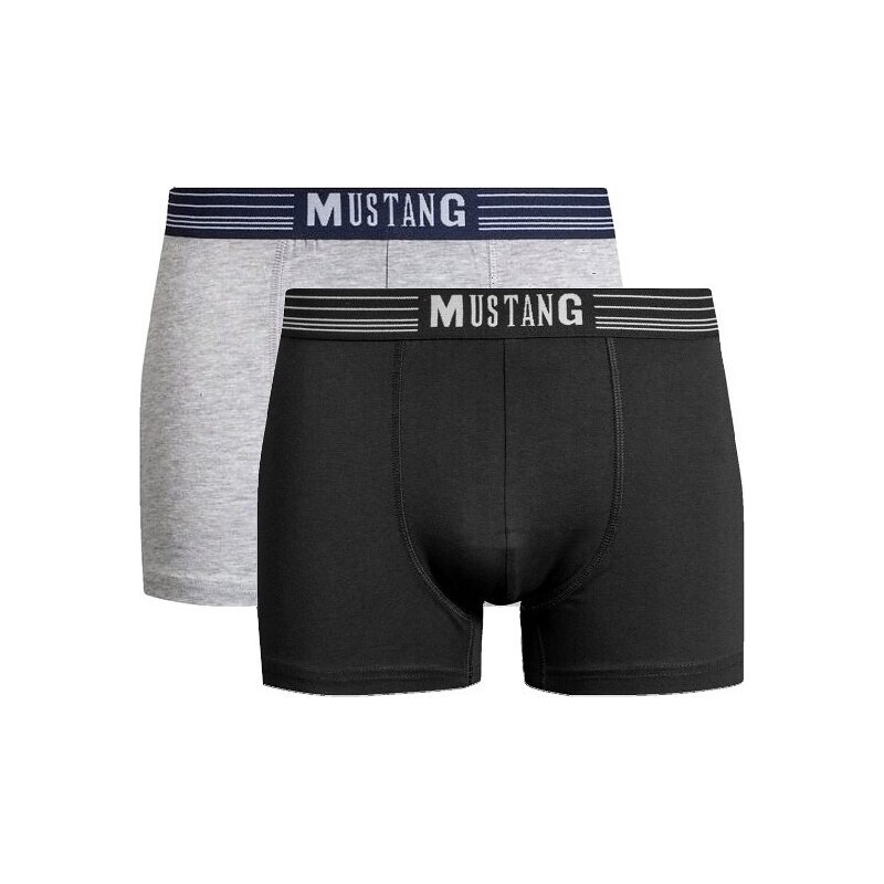 Sada 2 boxerek Mustang Top Černá