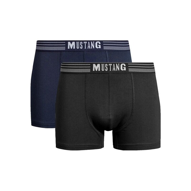 Sada 2 boxerek Mustang Top Černá