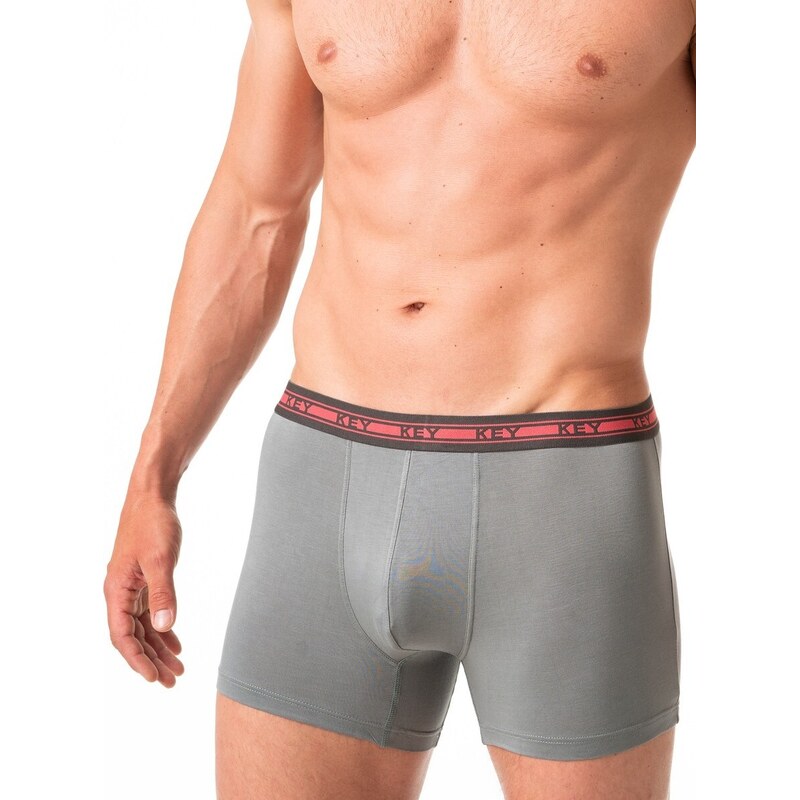 Boxerky z bambusové viskózy Key Bamboo MXH 178 A24 Bamboo M-2XL