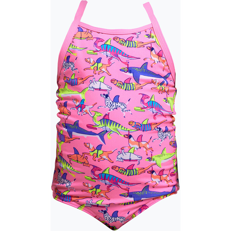 Dětské jednodílné plavky Funkita Printed One Piece learner lane