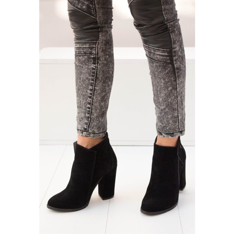 Černé dámské boty Fox Shoes 90445935