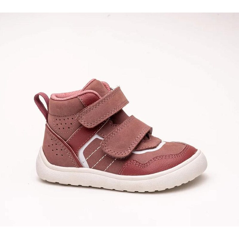 Dívčí celoroční boty Barefoot TIRA OLD PINK, Protetika, Růžová