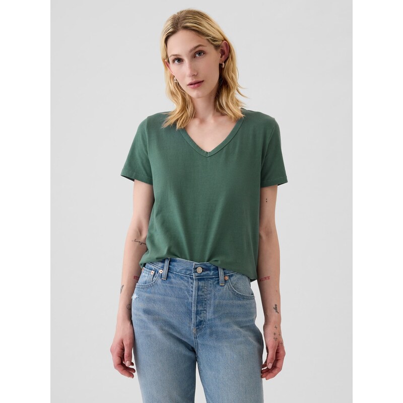 GAP Dámské Bavlněné tričko Vintage 740140-74