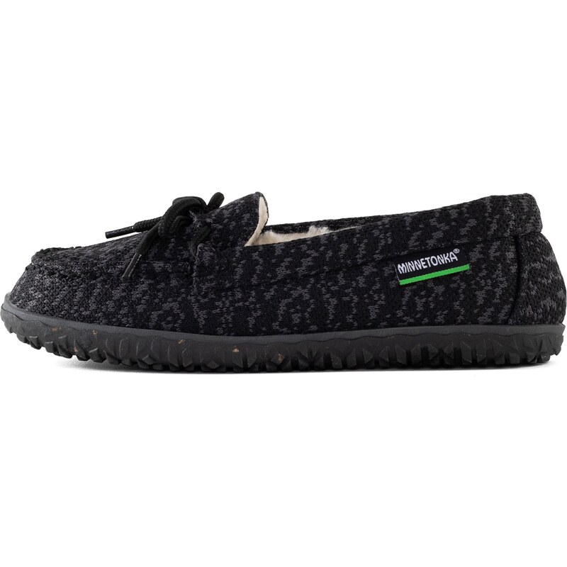 Minnetonka Mokasíny Eco Oak tmavě šedá / zelená / černá / bílá 109425454